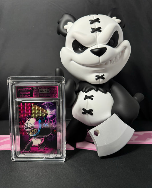 PETER PANDA AKA SLICE 1/1 with Peter Panda 12" Vinyl Toy